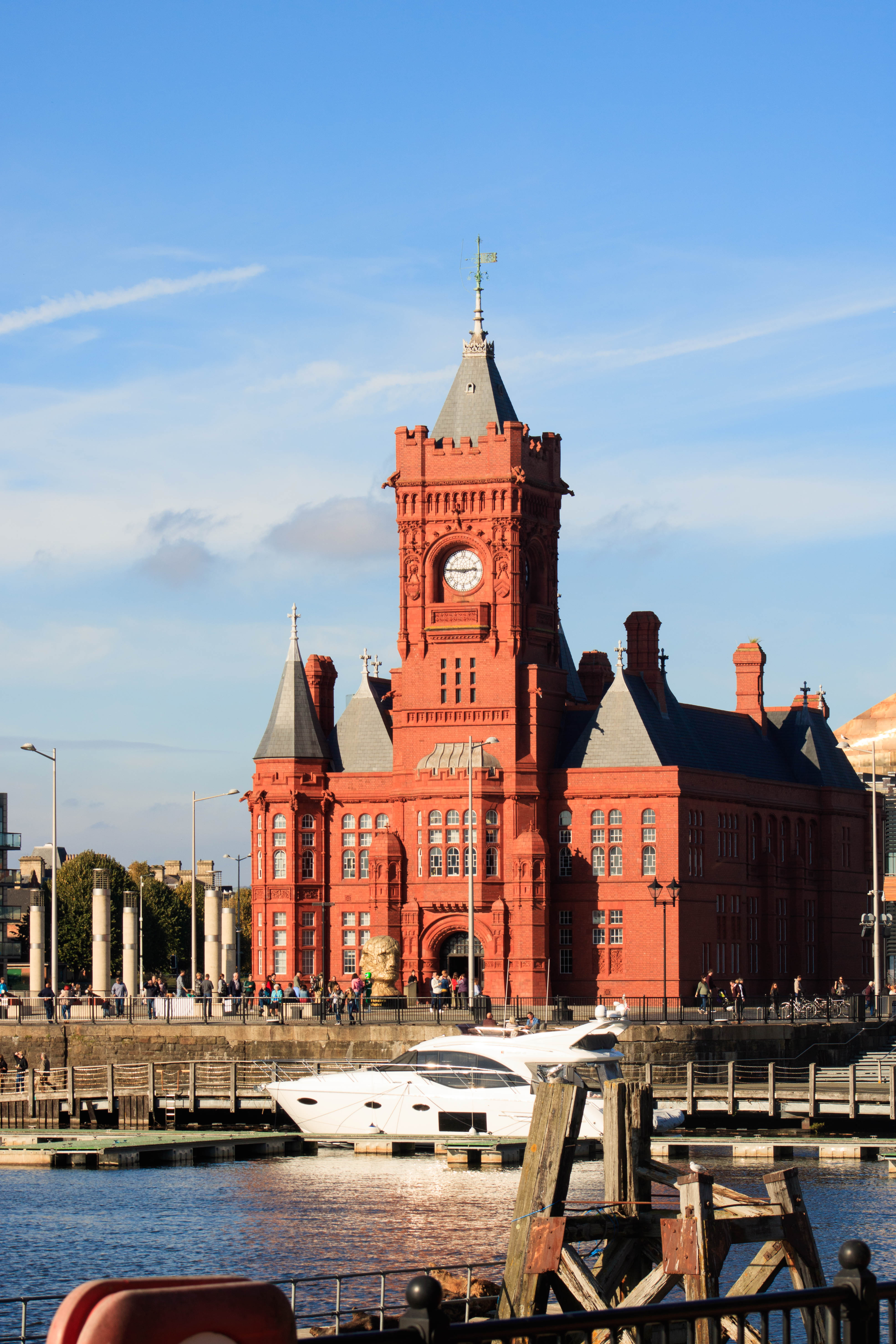 The Pierhead Building in Cardiff Bay