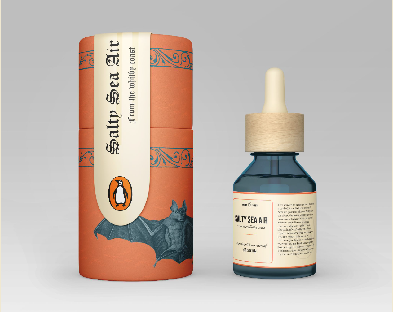 A design concept for new product packaging for a brand created by USW students.