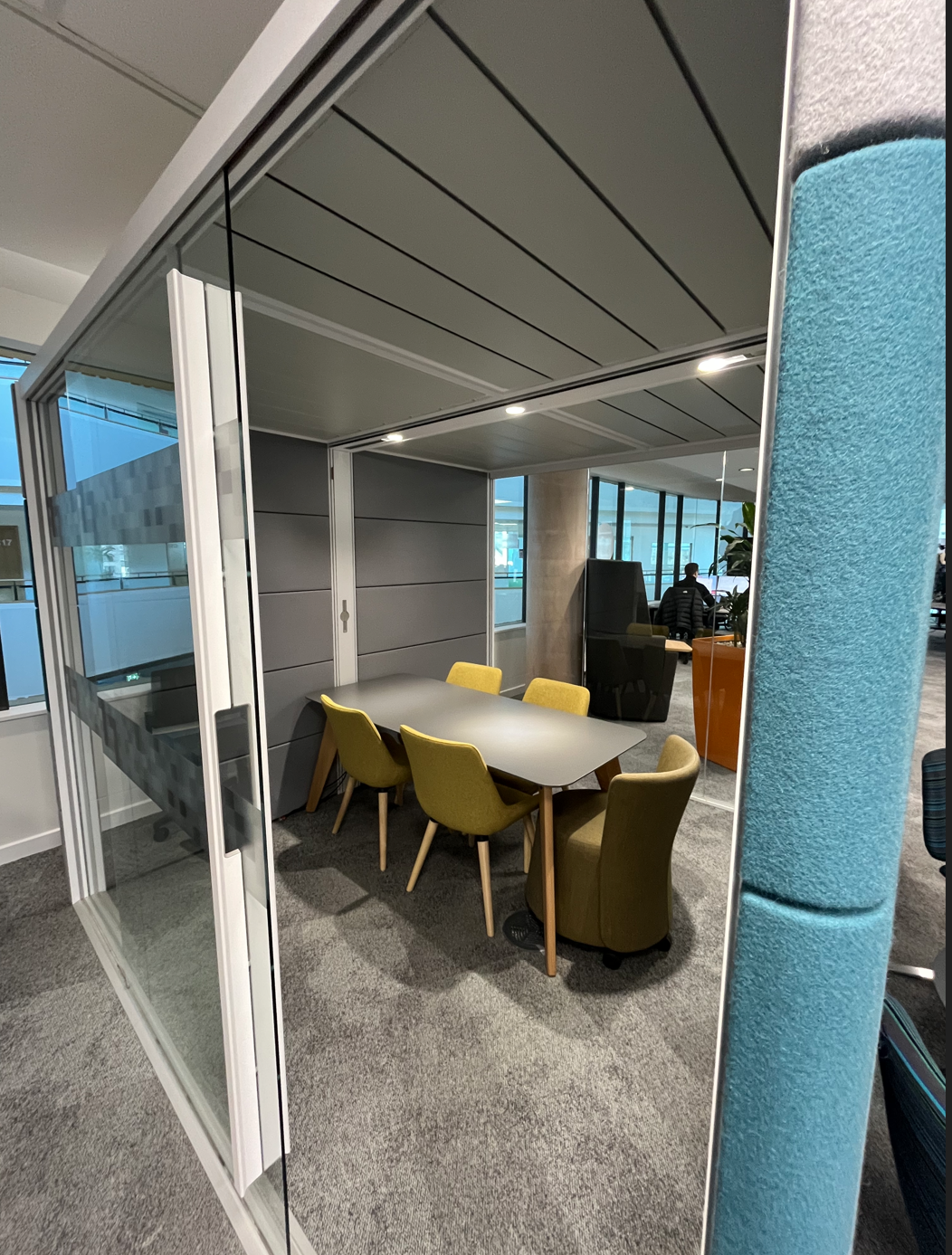 Newport Engagement Hub pod meeting room