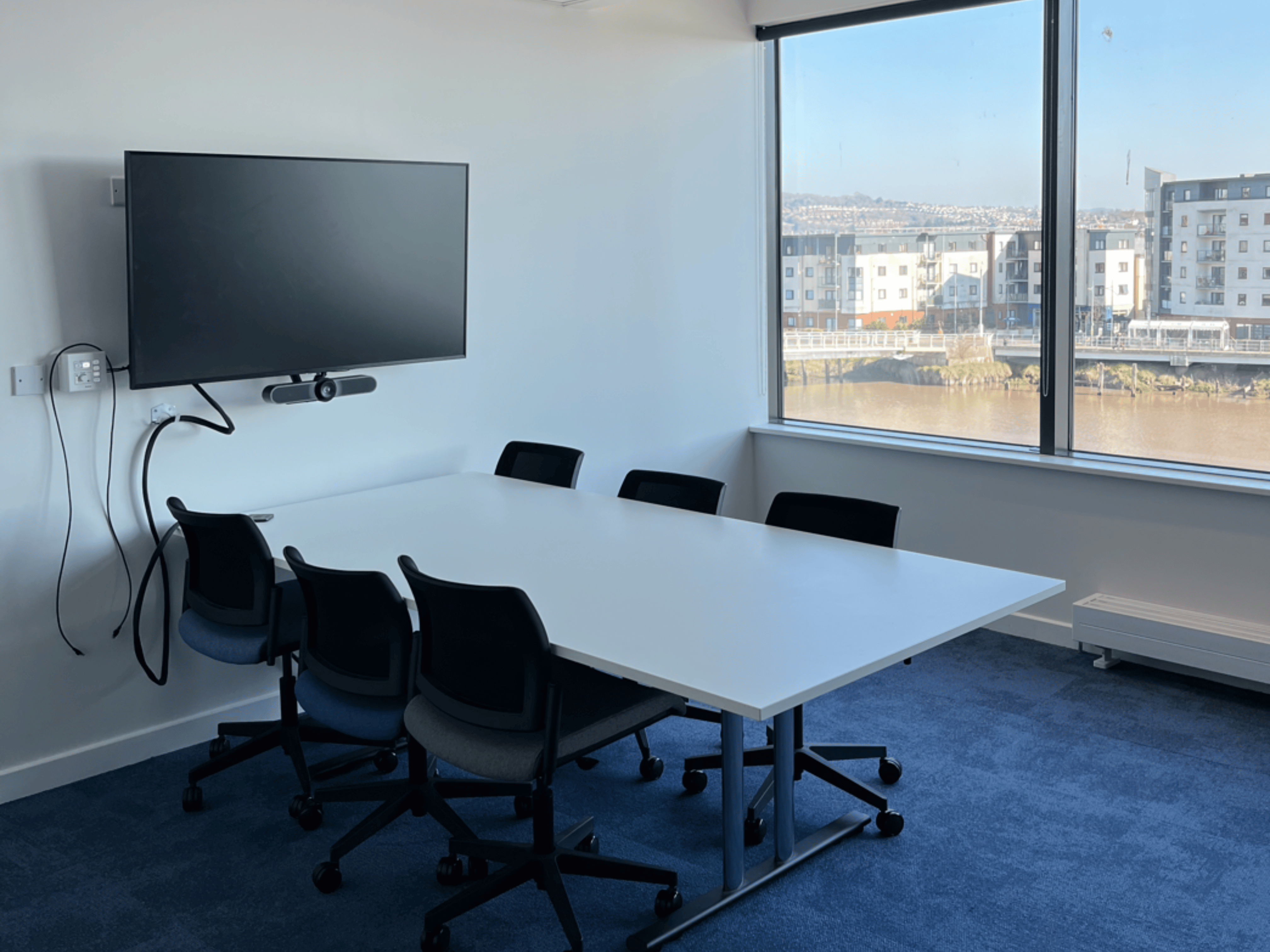 Meeting room empty