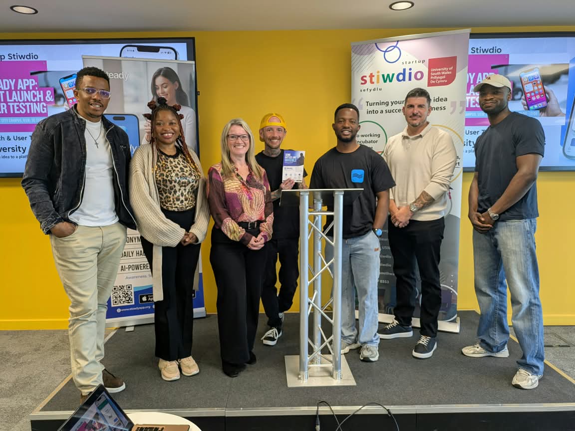The launch of the Steady app.