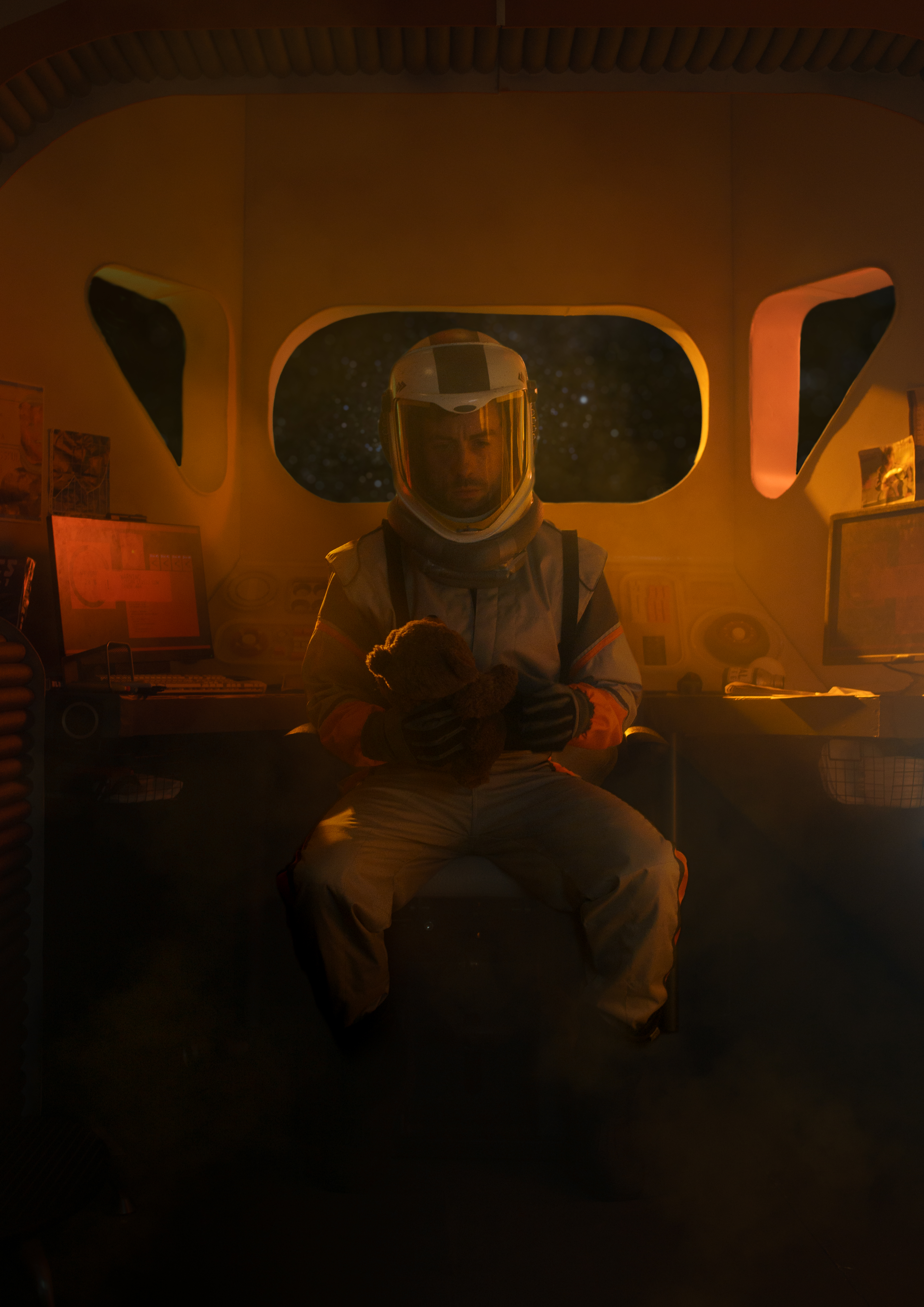 Test shot of main actor for Liminal, a student film