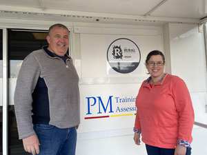 Paul and Pam Martin, PM Training. CEMET client