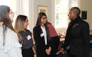 Law Society President visit 2022 students