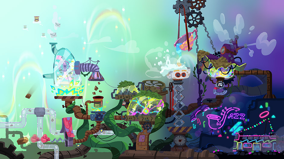 A screenshot from Disney Illusion Island
