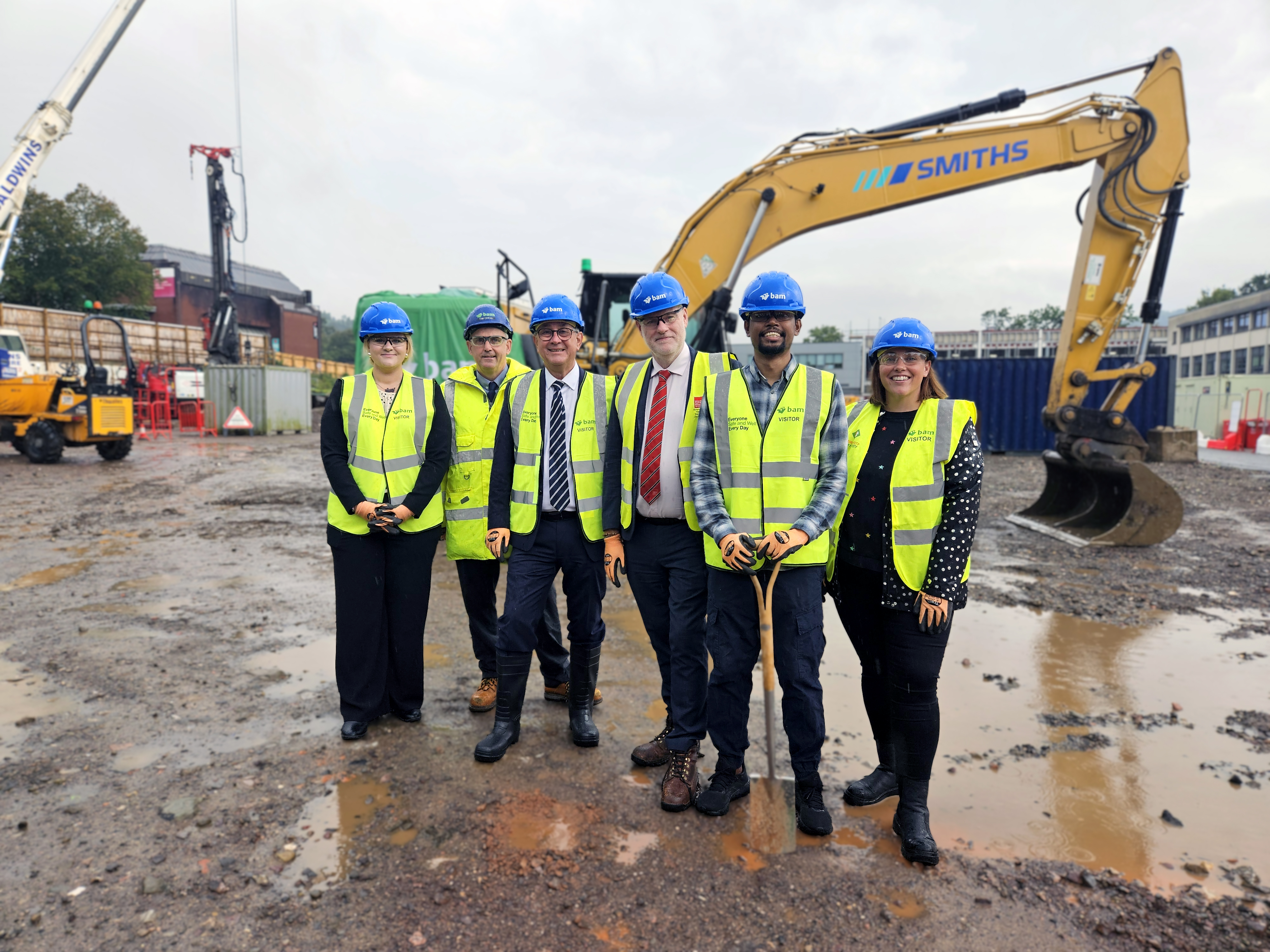 Usw Building Construction gets underway for new building on Treforest Campus ...