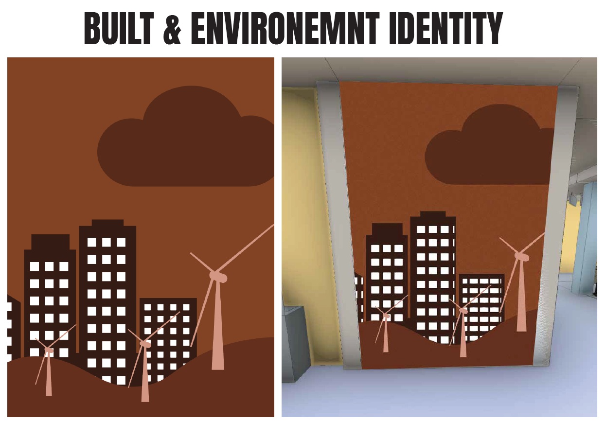 One of the Calon graphics ideas designed by USW students