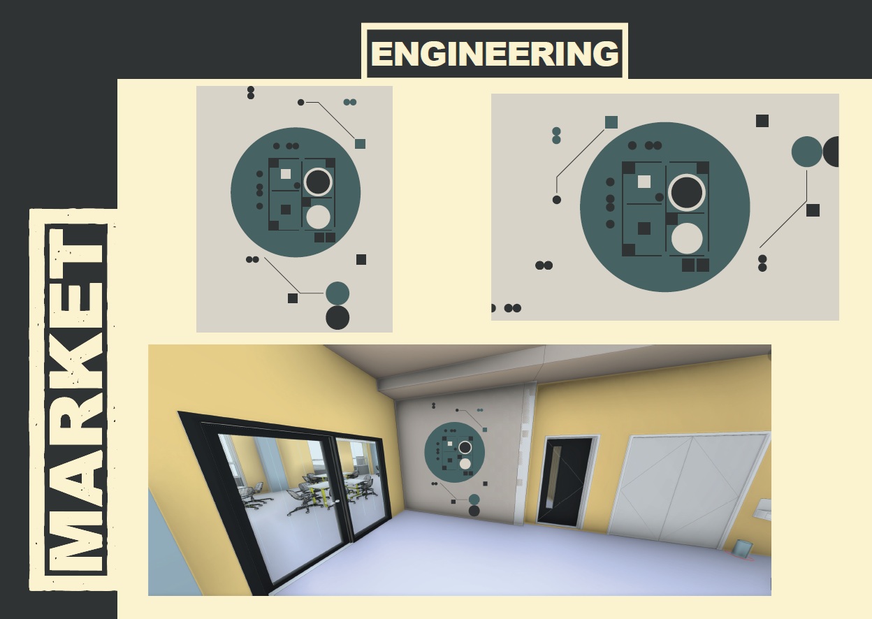 One of the Calon graphics ideas designed by USW students