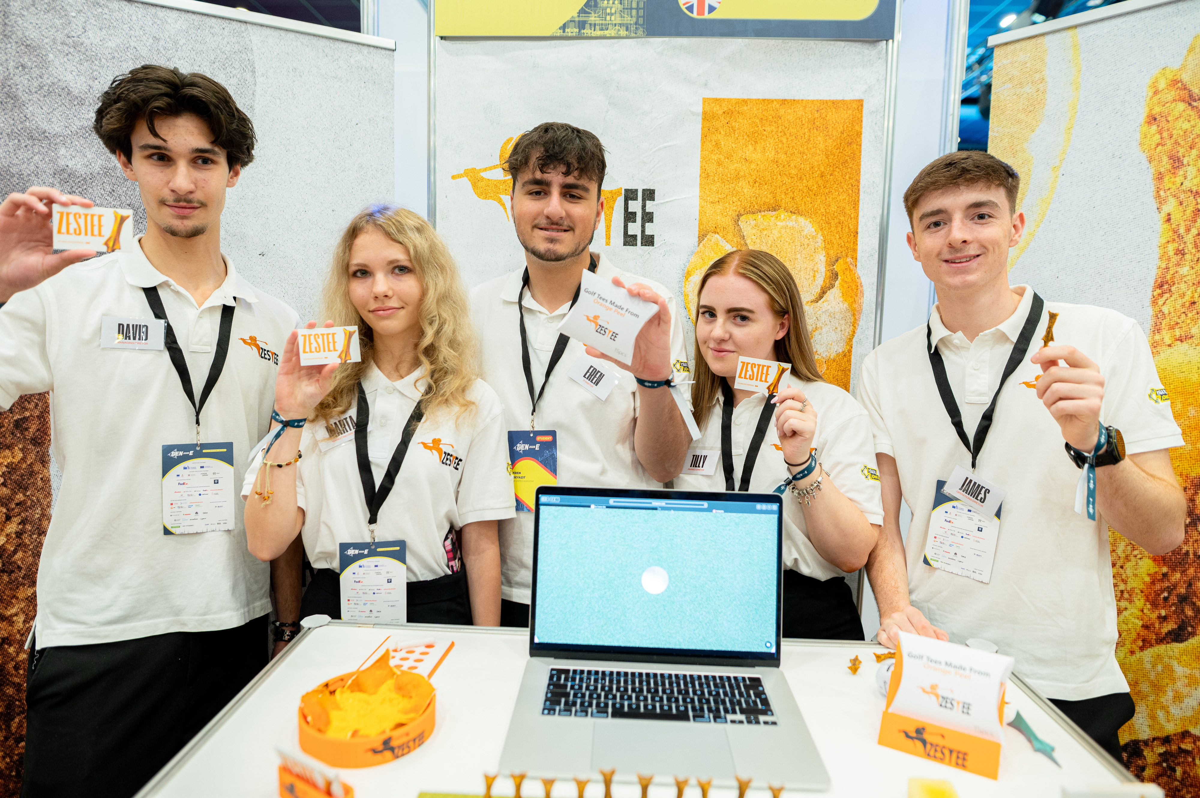 Young Enterprise students